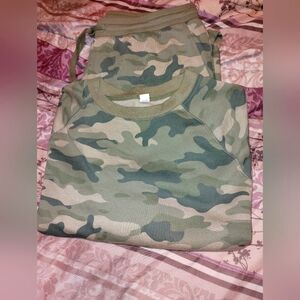 Camo sweatsuit